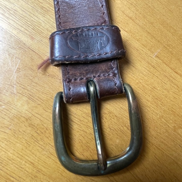 Vintage Leather Belt - Picture 8 of 9